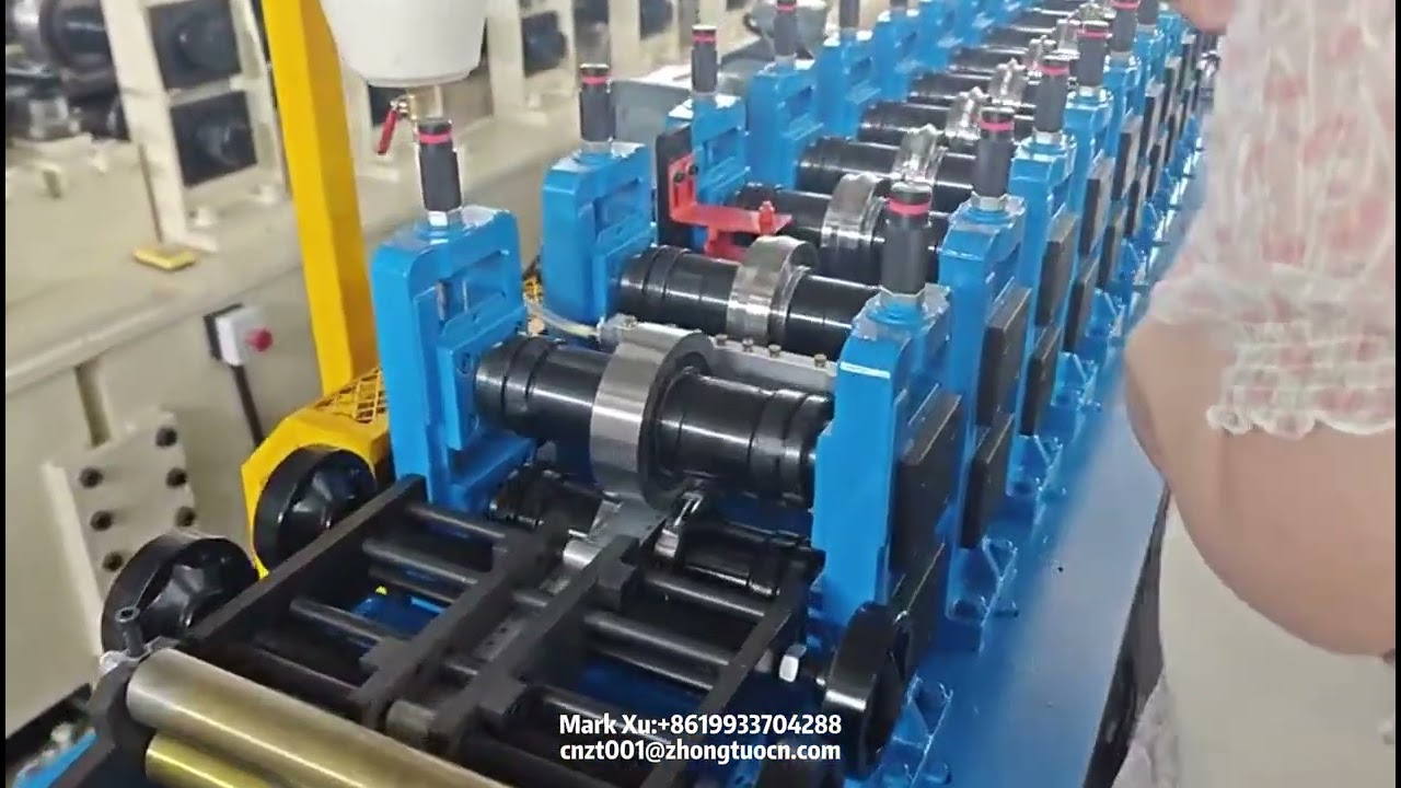 Beacon channel roll forming machine for Kazakhstan customer
