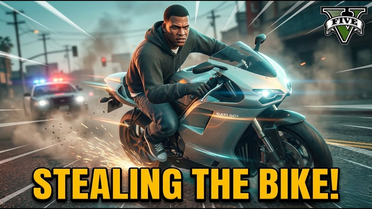 STEALING A BIKE IN GTA 5 🔥 | FRANKLIN GAMEPLAY | EPISODE 3