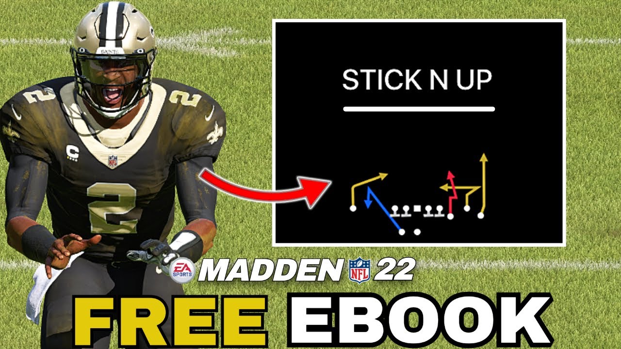 FREE Saints Madden 22 Ebook | Money Play Series | Madden 22 Playbook Tutorial