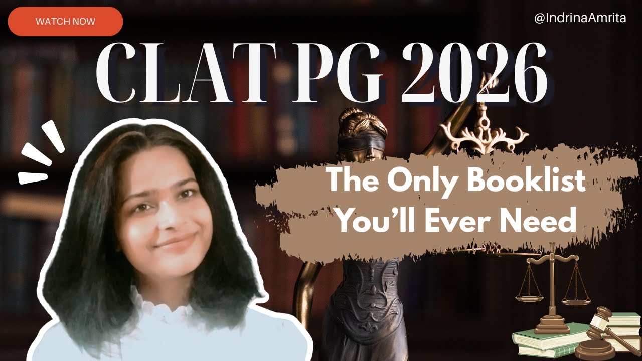 CLAT PG 2026: Best Books, Strategy & Full Preparation Guide | Best Books & Case Law Sources