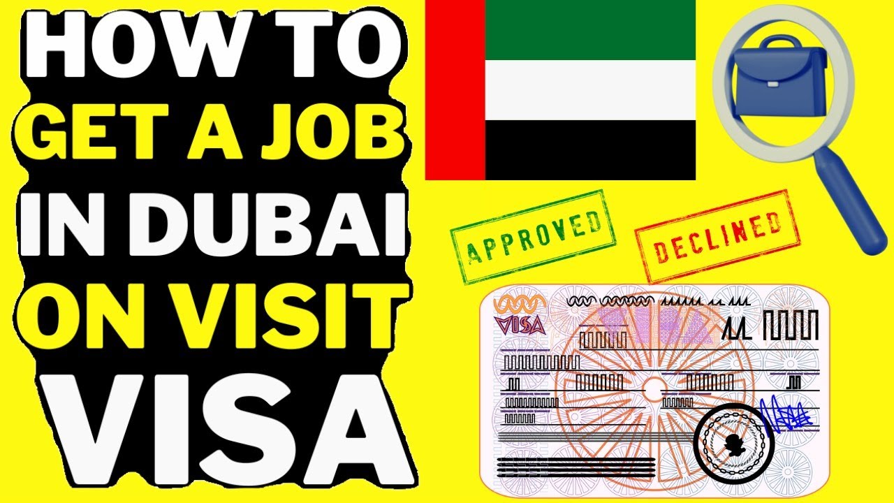 🇦🇪 How to Get a JOB in Dubai on Visit Visa - Tips to Find a Job in Dubai