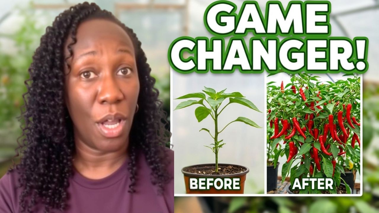 This One Trick Makes Pepper Plants Explode with Growth