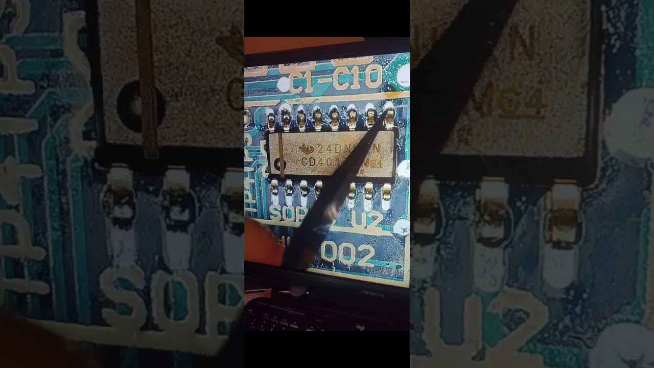 Micro soldering practice board