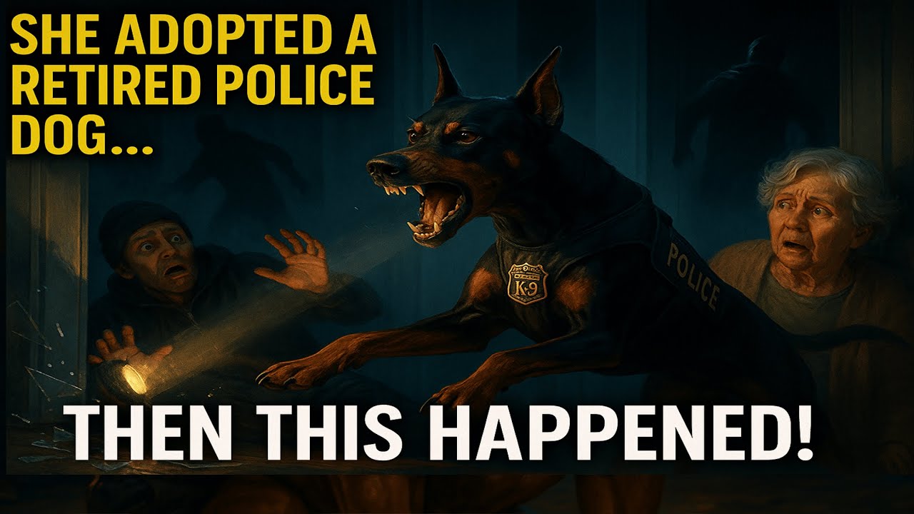Real K9 Hero: Dog Saves Elderly Woman During Robbery | Viral Dog Story