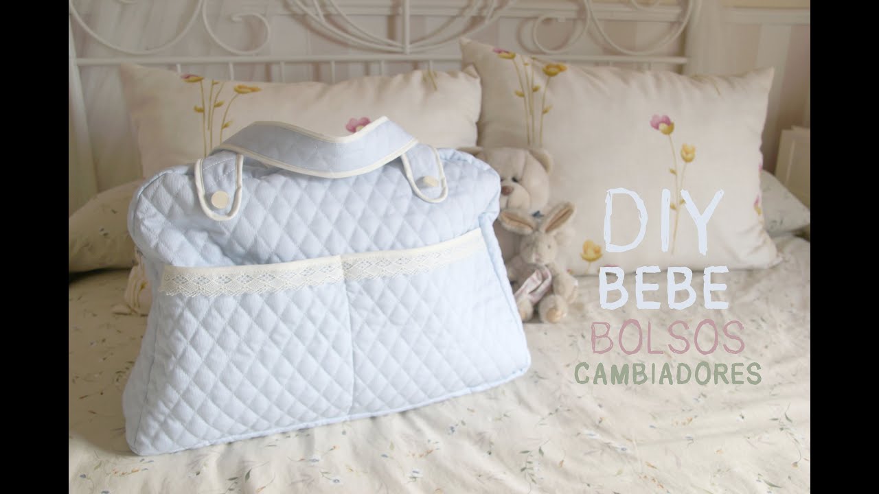 DIY Bebé: Cómo hacer una bolsa para pañales (patrones gratis)