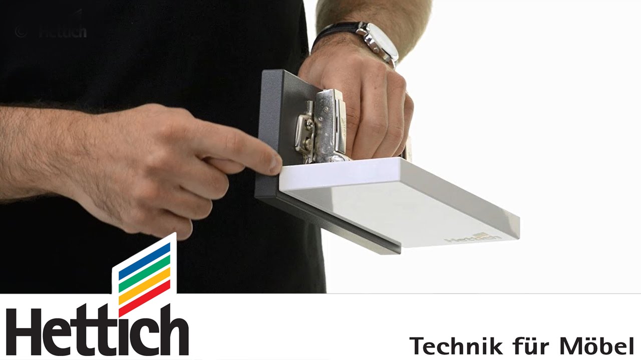 Furniture construction: inset doors with Hettich hinges