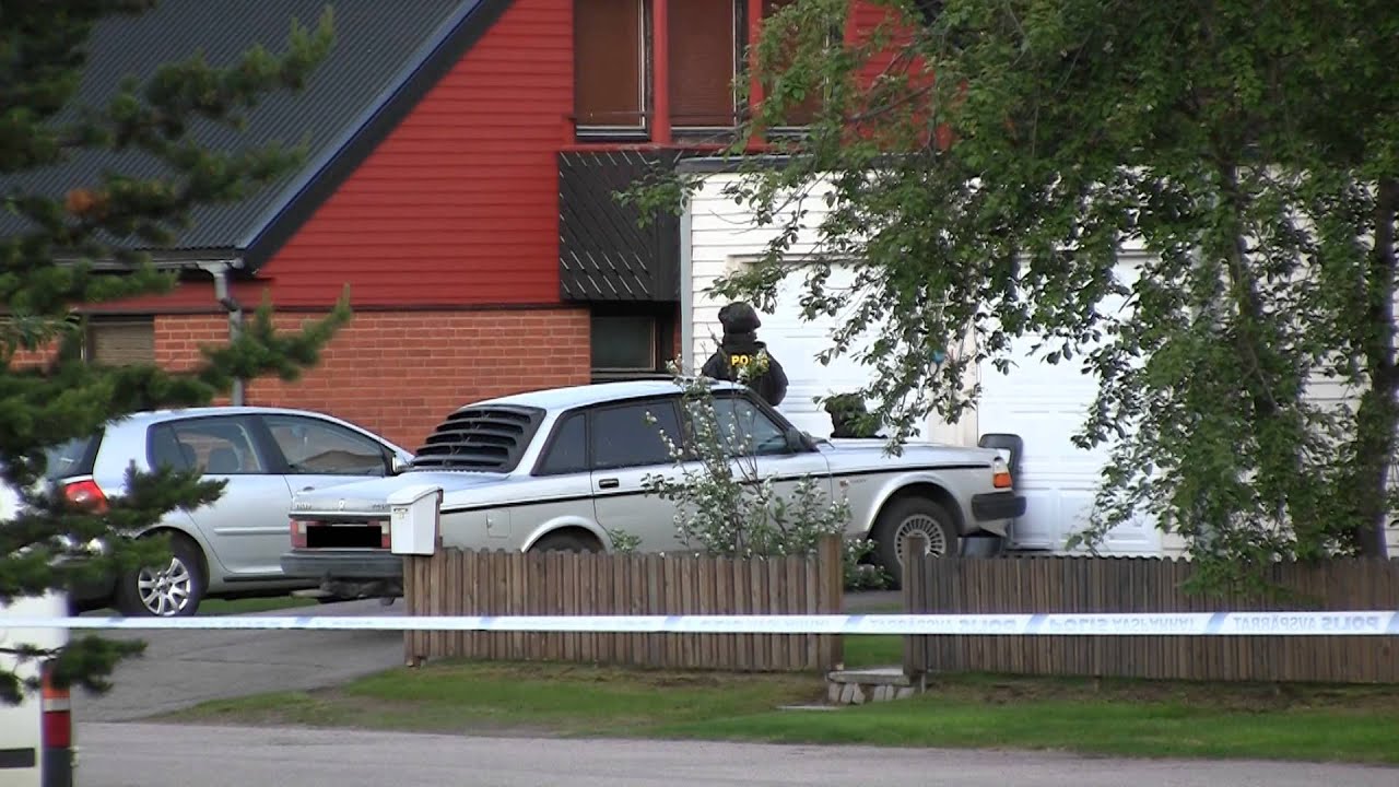 Knivdrama i Malmberget
