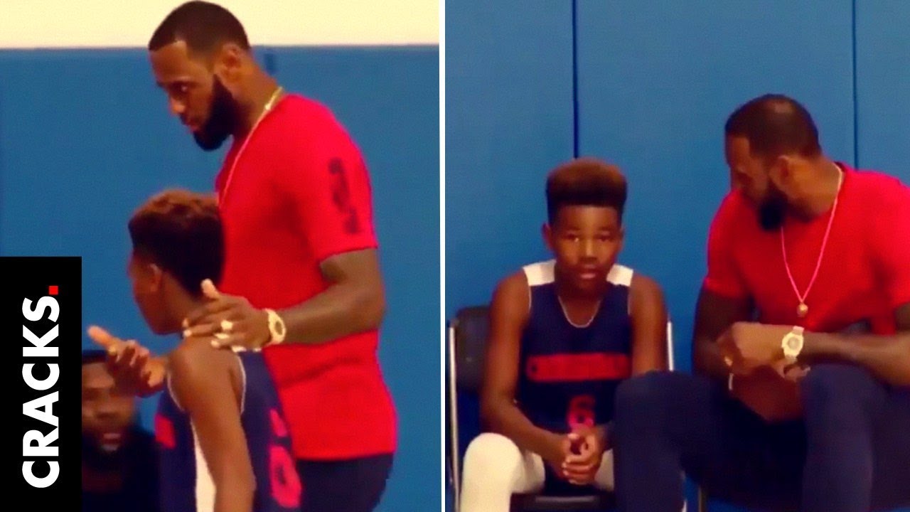 LeBron James' words to his 11-year-old son are something everyone should hear.