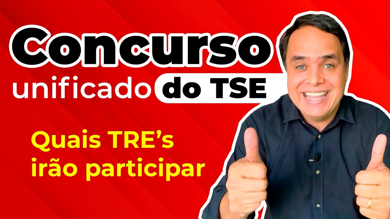 Quais TRE&acute;s confirmaram participa&ccedil;&atilde;o no Concurso Unificado do TSE?
