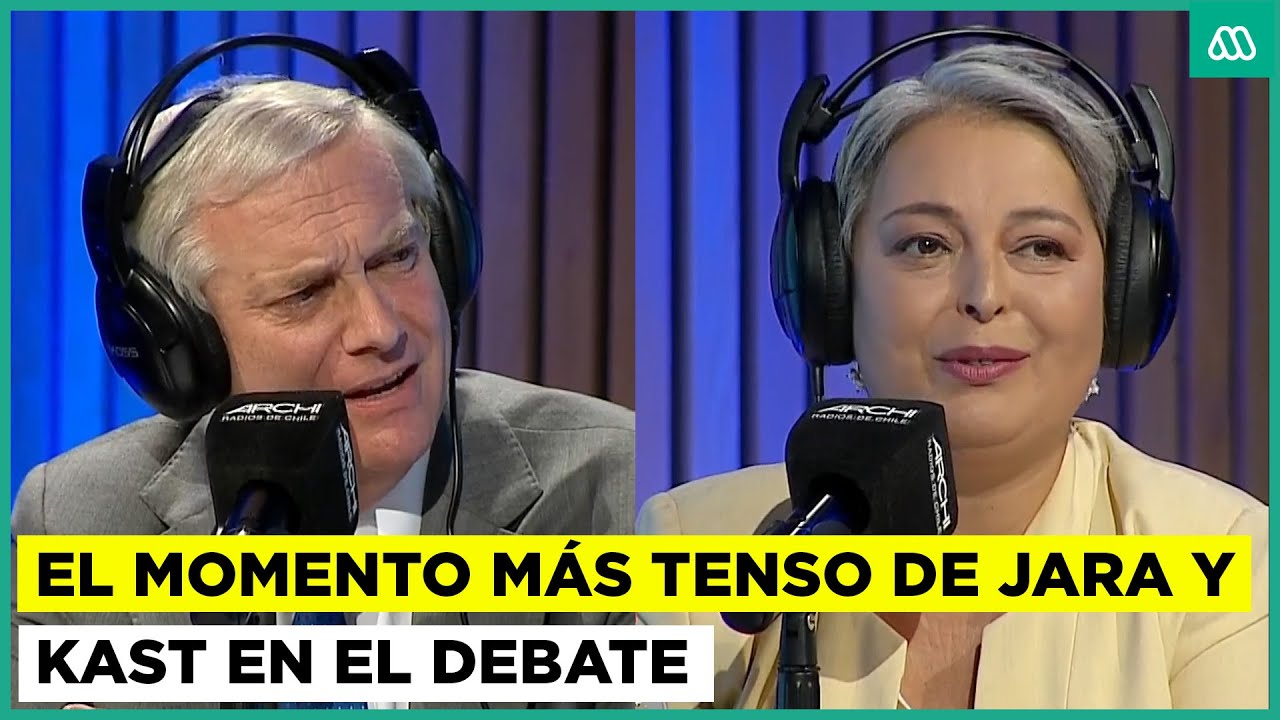Debate Archi 2025 | El tenso momento de Kast y Jara: 