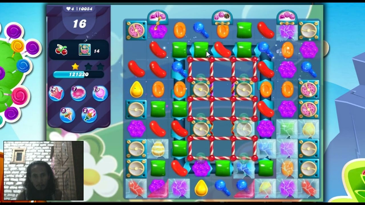 Candy Crush Saga Level 10084 - 3 Stars, 24 Moves Completed, No Boosters