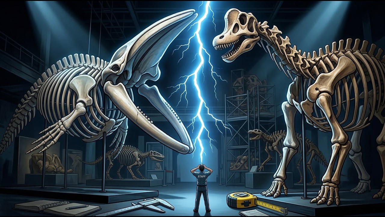 Por que o Maior Animal da Terra Não Foi um Dinossauro?