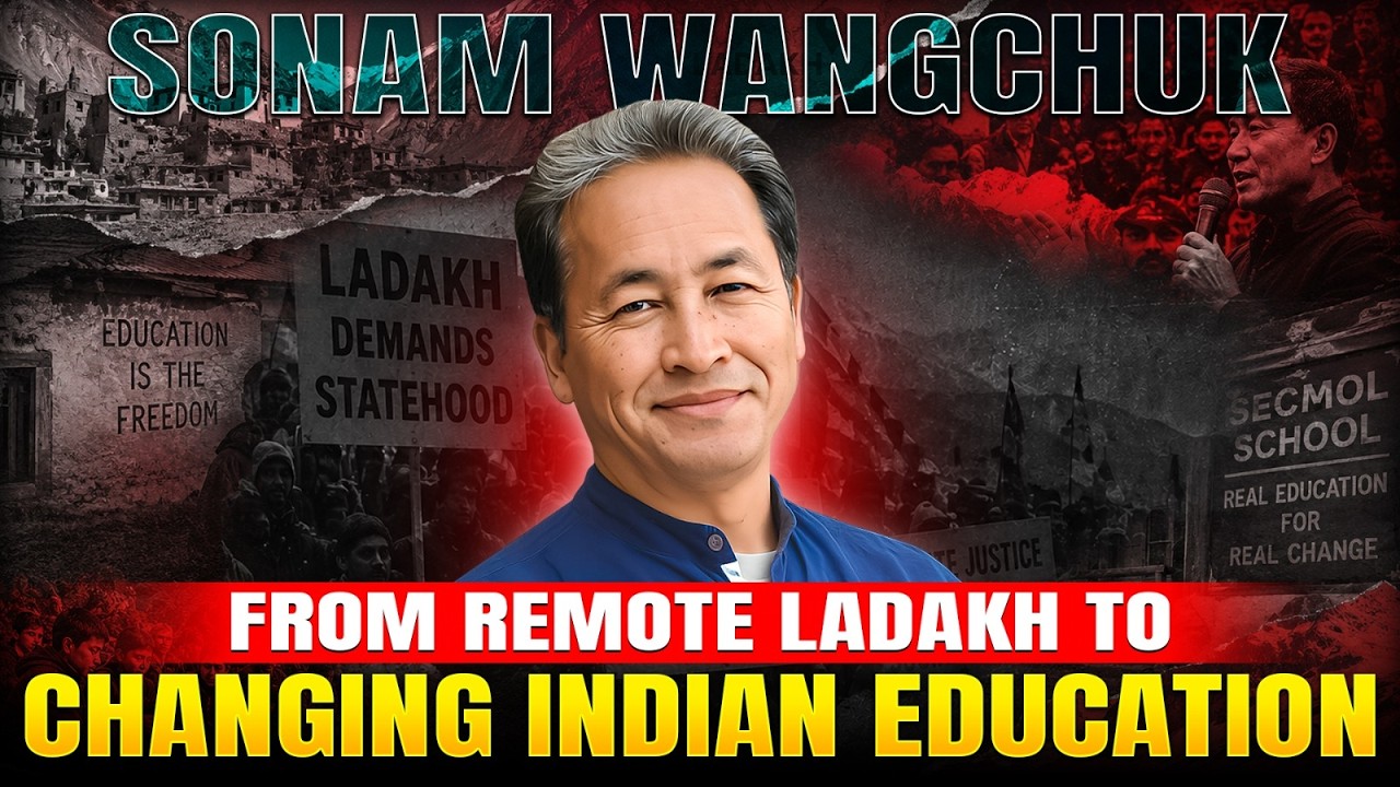 The Story of Ladakh's '3 IDIOTS School'! | Sonam Wangchuk | Motivational Hindi Video