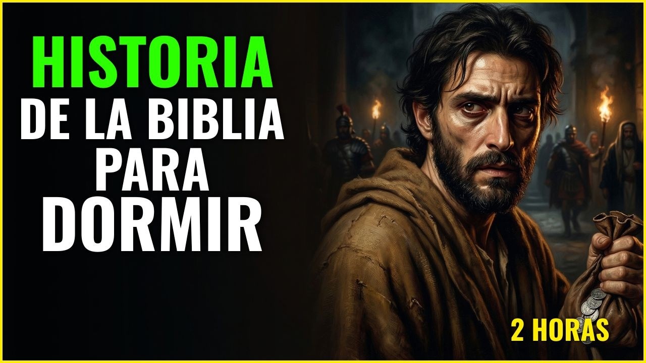 ¿Quién fue JUDAS ISCARIOTE? El Discípulo que Traicionó por 30 Monedas | Cuentos Bíblico para Dormir