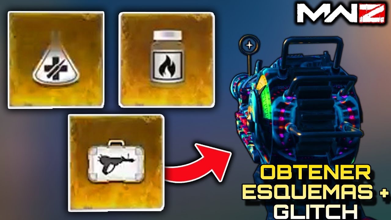 NUEVO METODO/GLITCH para obtener ESQUEMAS RAROS, y armas RARAS RÁPIDAMENTE MWZ (MW3 Zombies)