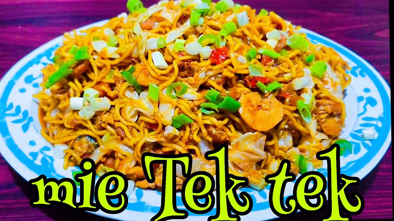 masak mie Tek tek enak dan paraktis