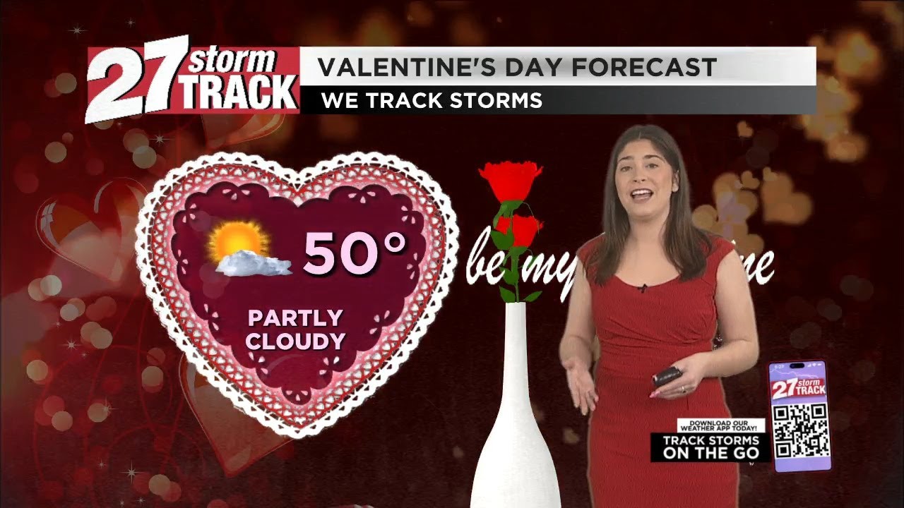 Love is in the air, and so are warmer temperatures