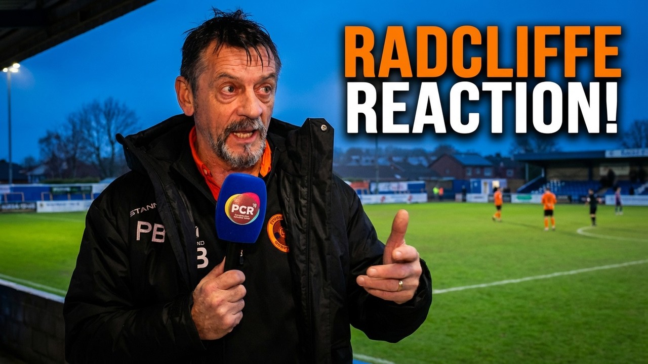 Phil Brown reacts after Radcliffe