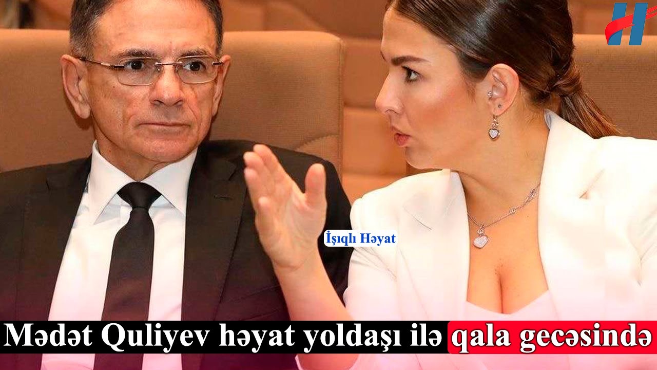 Mədət Quliyev həyat yoldaşı ilə qala gecəsində - FOTOLAR