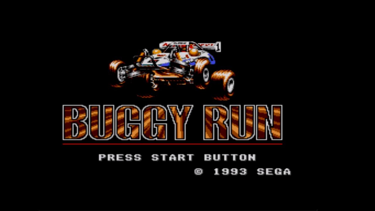 Buggy Run (Sega Master System) Gameplay