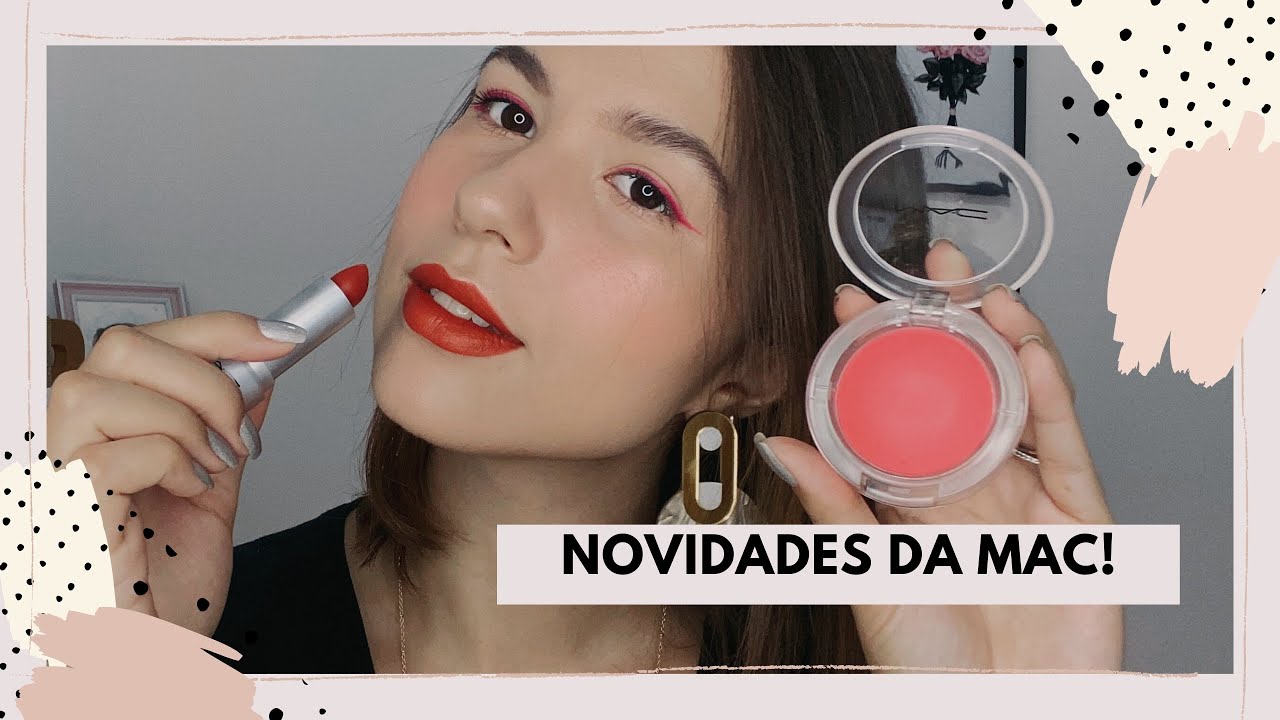 TESTANDO: Blush Glow Play e Batom Loud and Clear - MAC
