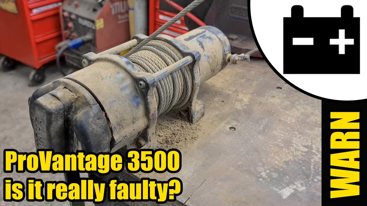 Warn ProVantage 3500 reported failure #1486