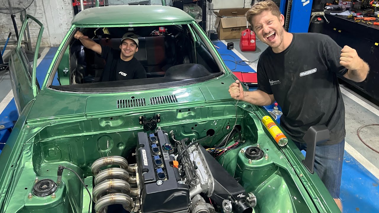 ARRANCO LA MAZDA RX7 SWAP K24