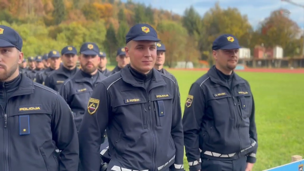 Slovesna zaprisega 9. redne generacije Višje policijske šole