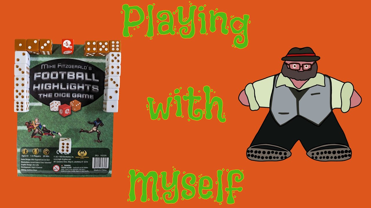 Football Highlights: The Dice Game - A Solo Play with The Groom