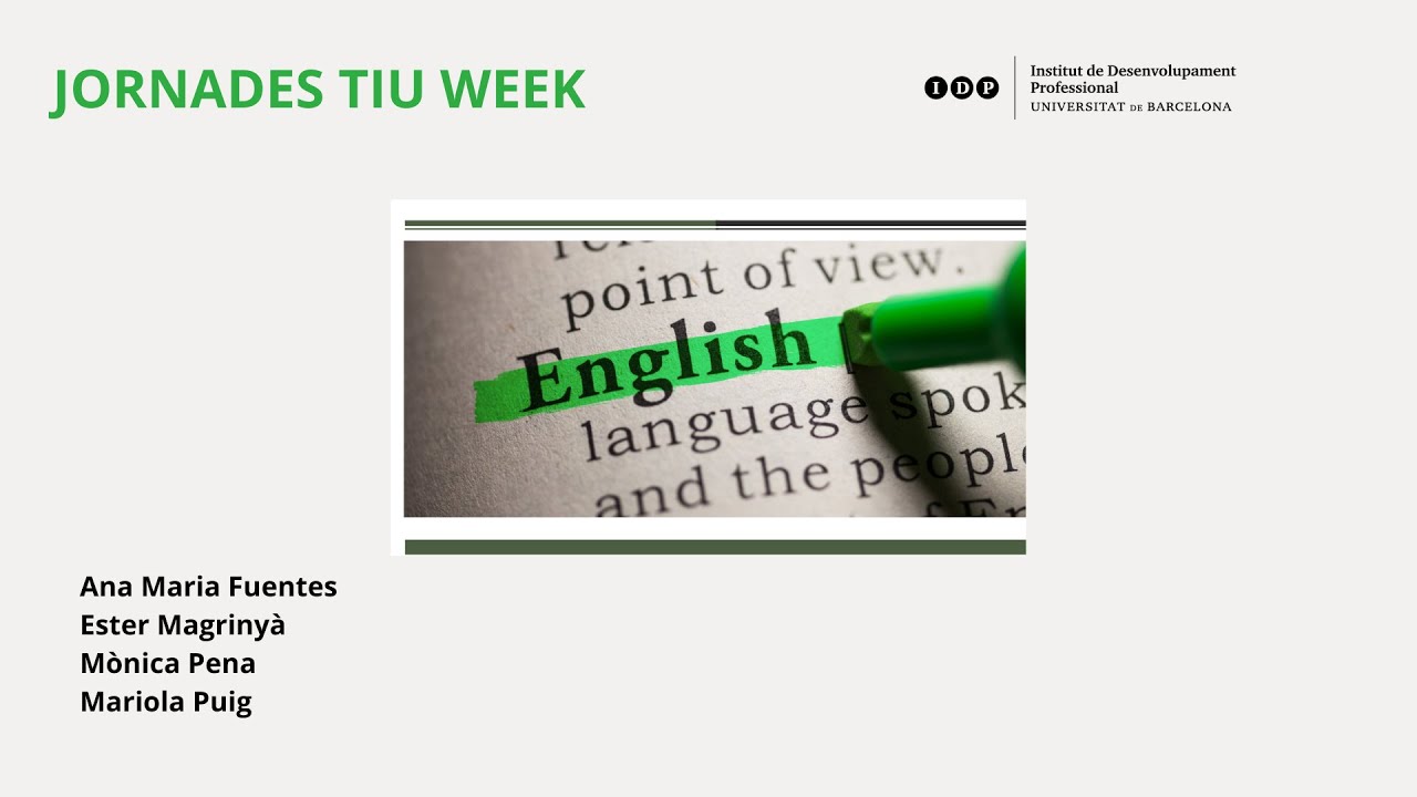 Tiu Week 13 th May