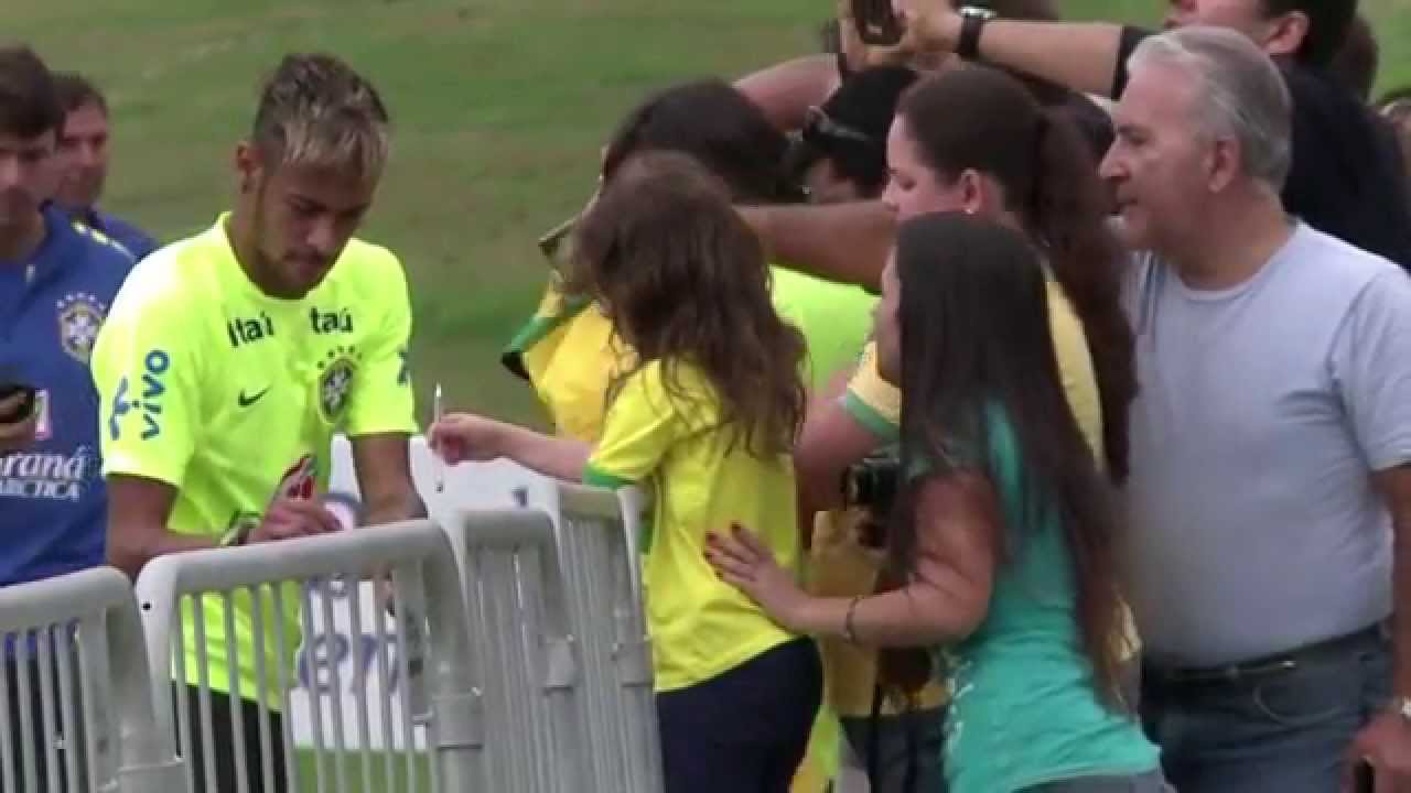 Neymar's new hairstyle