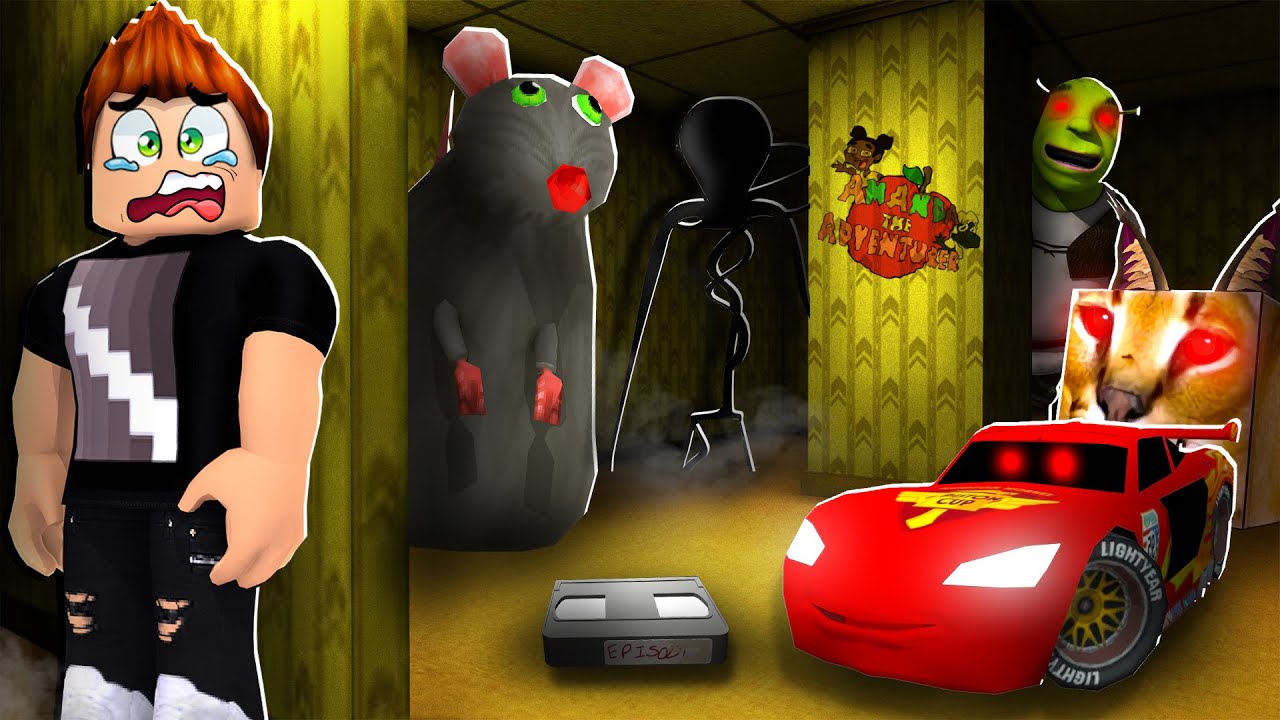 NIE WCHODŹ DO TYCH BACKROOMS w ROBLOX! (Backrooms Morphs)