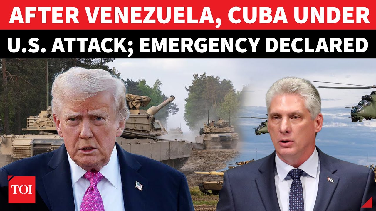 US ‘Attacks’ Cuba After Venezuela; Emergency Declared; Trump Threatens Tariffs 'If Any Nation…'