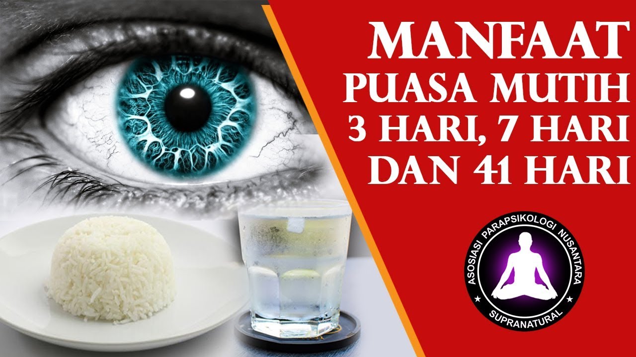 Tata Cara Puasa Mutih dan Manfaatnya Jika Dilakukan 3, 7 Hingga 41 Hari