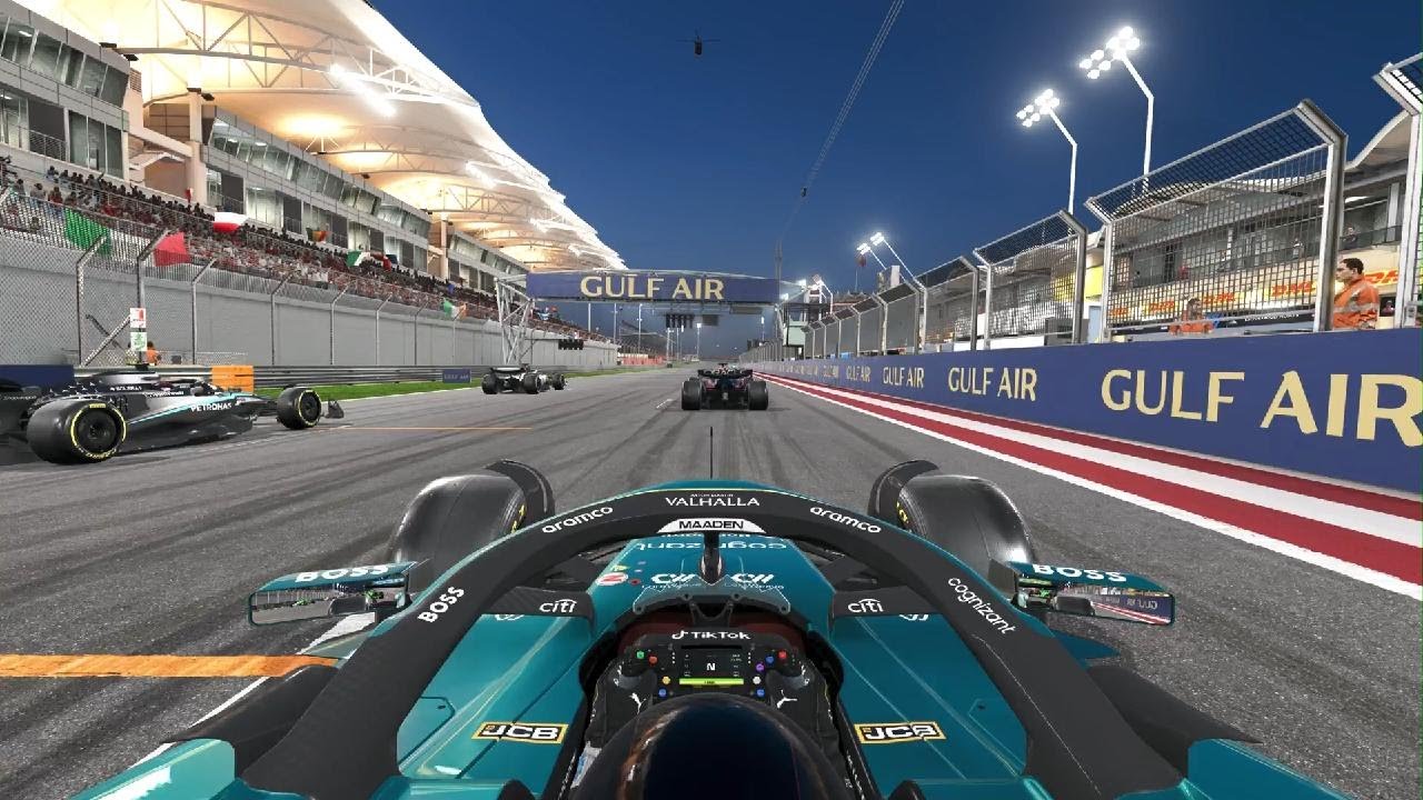 APPF1 T3 R3/10 - Bahrain - A Rare Race At The Front Of The Field