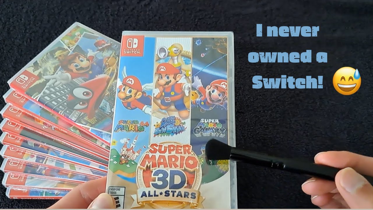 ASMR Nintendo Switch 1 Collection (Games I'm playing on Switch 2)