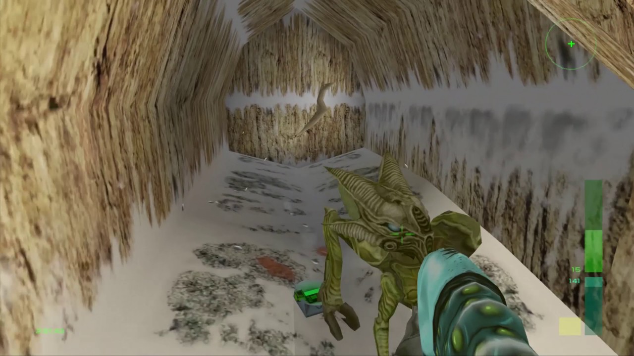 Perfect Dark - Skedar Ruins - Battle Shrine (Special Agent) (2000) [XBLA]