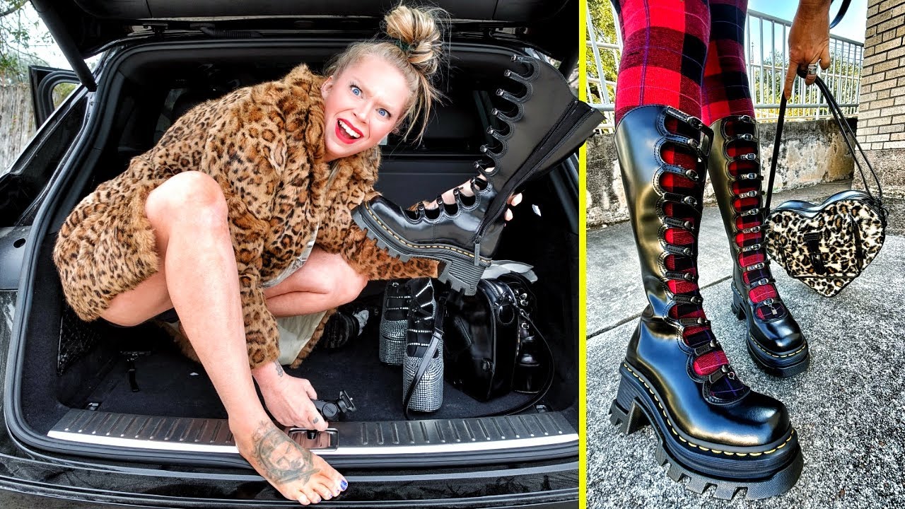 Dr Martens KIKI BOOTS SHOE UNBOXING! (Tea Vlog & My Fave Shoes of All Time!)