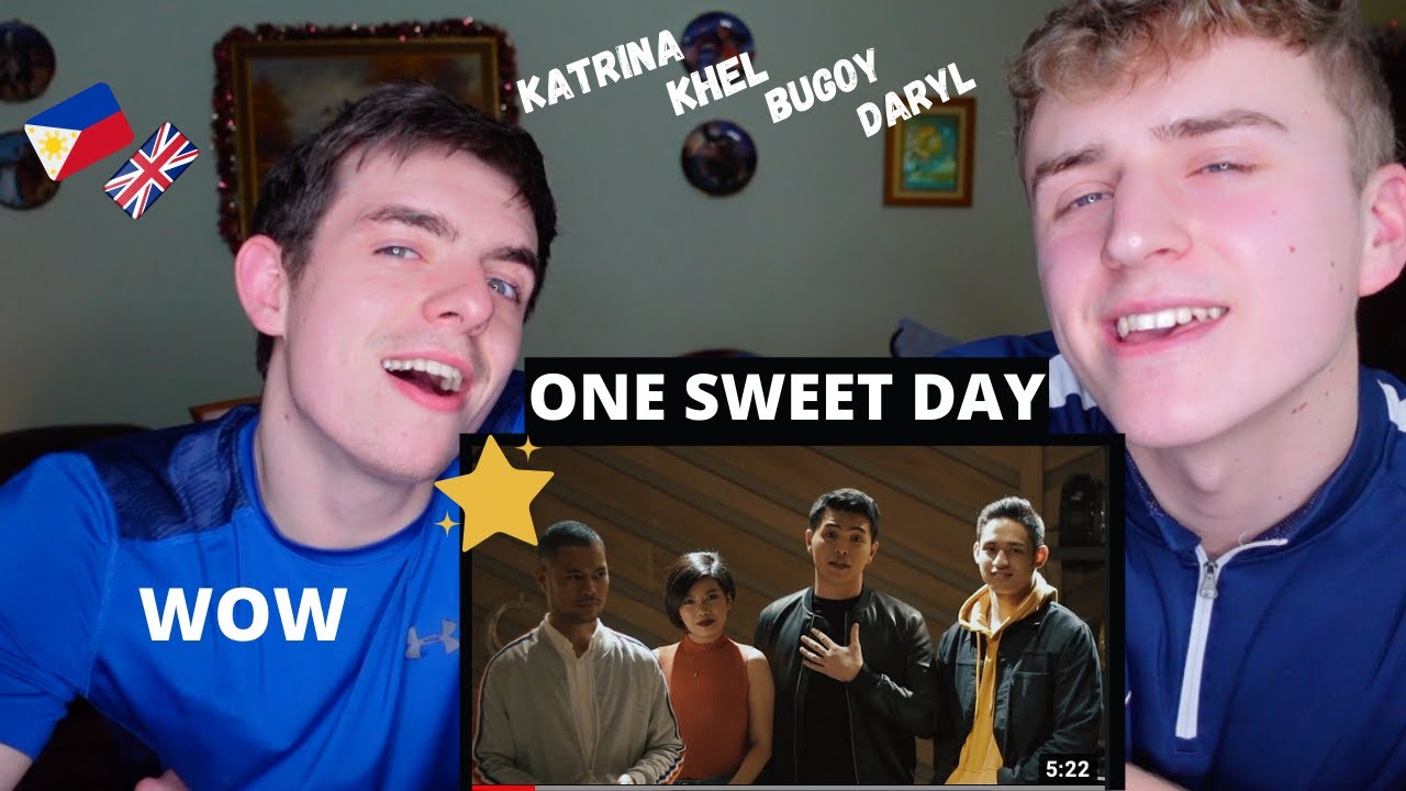 One Sweet Day - Cover by Khel, Bugoy, and Daryl Ong feat. Katrina Velarde | GILLTYYY REACT