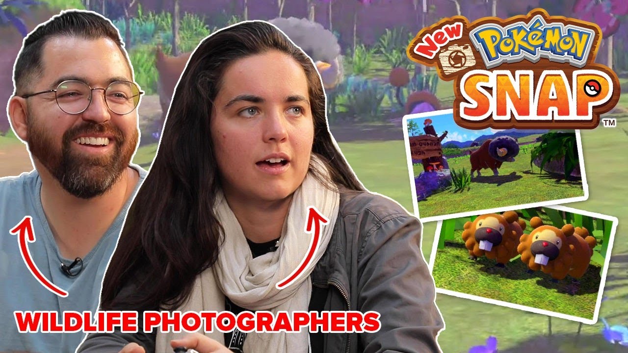 Wildlife Photographers Play New Pokemon Snap