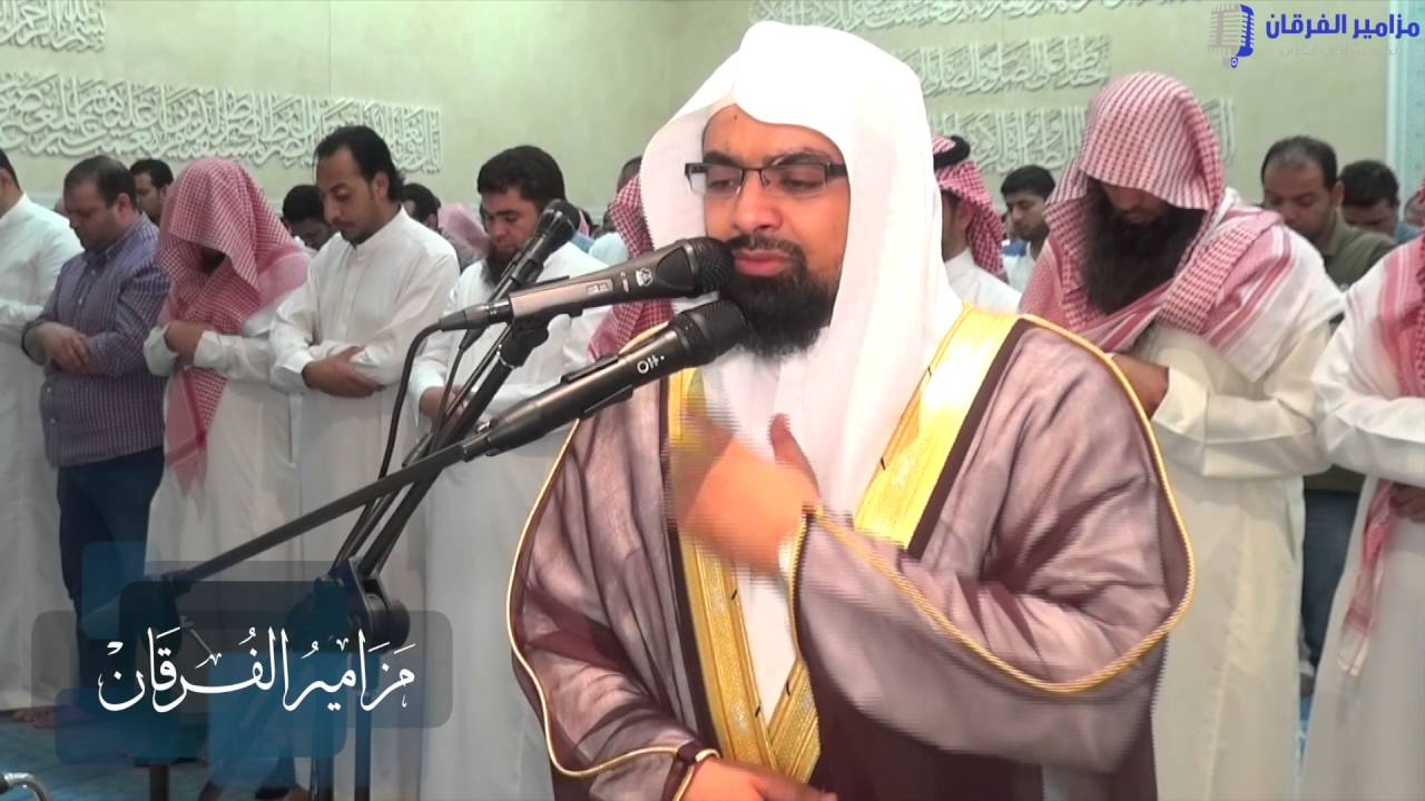 الشيخ ناصر القطامي يبكي المصلين بهذا الاداء العراقي الباكي | رمضان 1437هـ