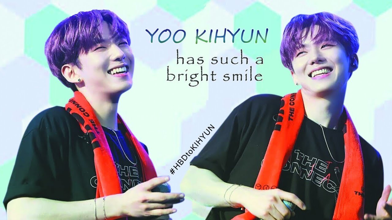 YOO KIHYUN AND HIS BRIGHT SMILE