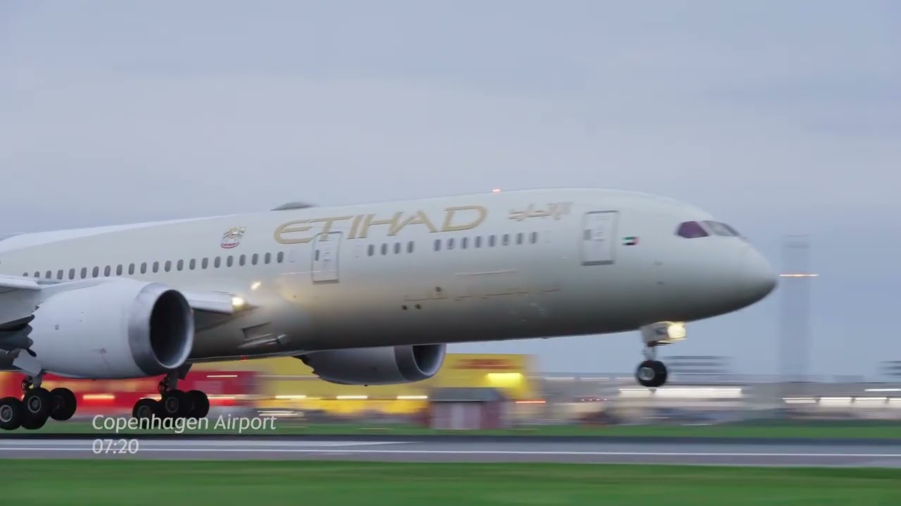 Copenhagen First Flight | Etihad Airways