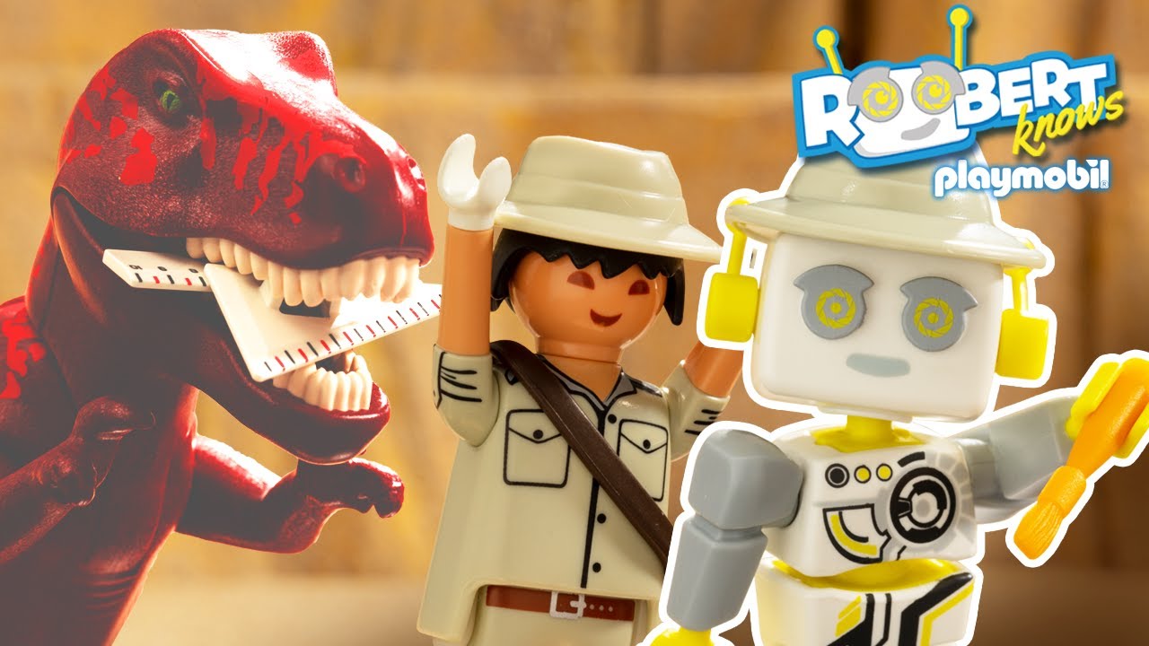 Was ist eigentlich ein Paläontologe? | ROBert erklärt | PLAYMOBIL Kinderfilm