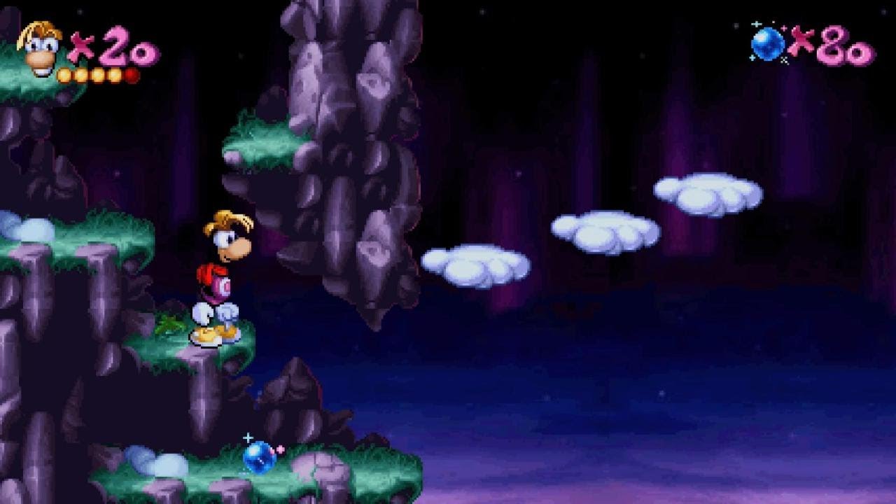 Rayman 30th Anniversary Edition PSX - Blue Mountains - The Hard Rocks