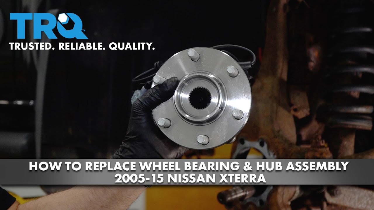 How To Replace Wheel Bearing & Hub Assembly 2005-15 Nissan Xterra