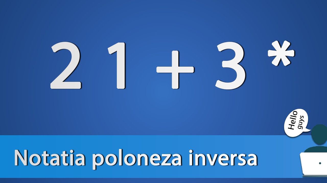 Notatia poloneza inversa (postfixata)