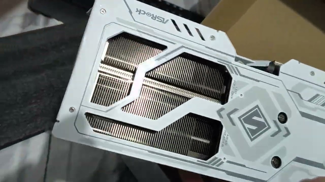 UNBOXING AS ROCK STEEL LEGEND INTEL ARC B580 12 GB  - iNTEL NÃO ESTÁ PRA BRINCADEIRA