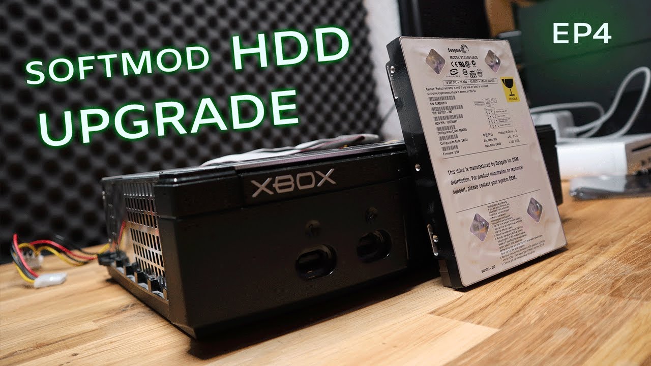 La consola modificada que más raro y difícil es cambiarle el disco duro - Ampliar el HDD Xbox