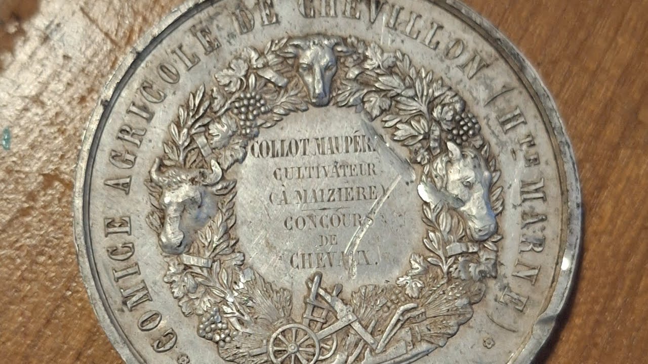 une grosse monnaie en argent ? sortie détection